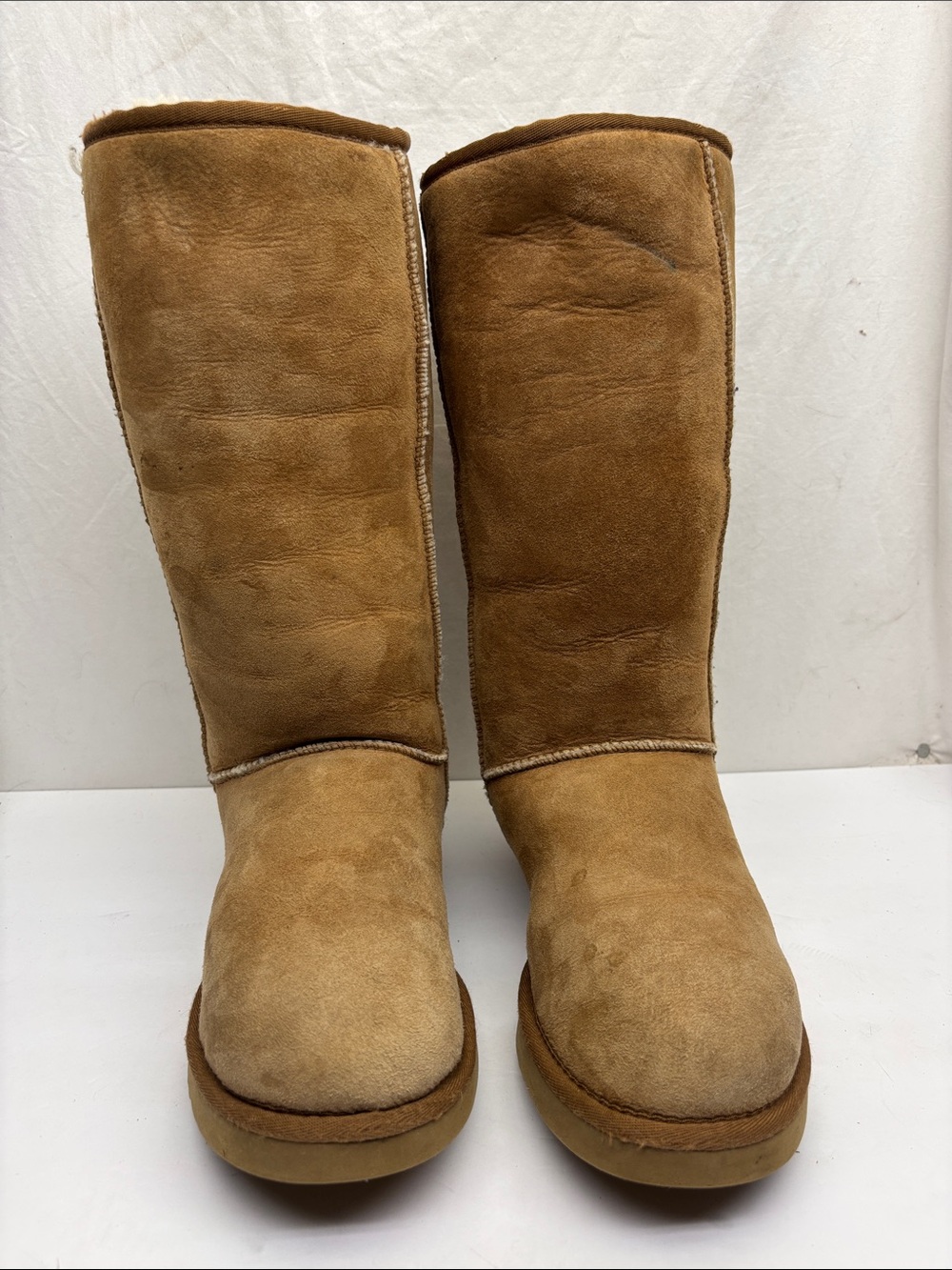 UGG Classic Tall Suede Women's Winter Boots - Chestnut, SZ 10